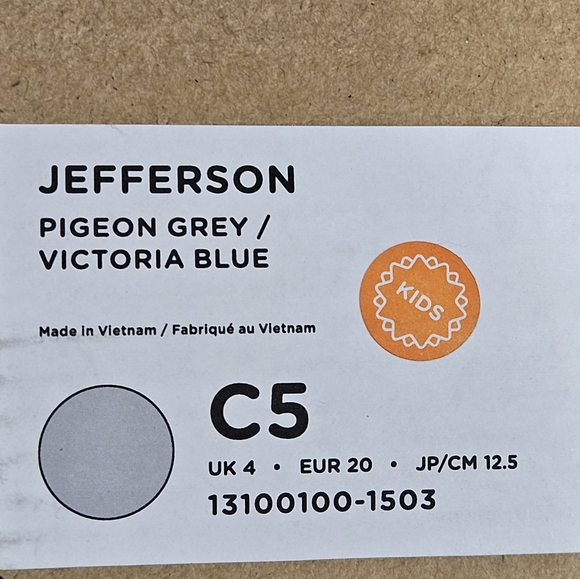 NWT Native Jefferson Slip-On Sneaker - Kids Size 5 (C5) - Picture 5 of 6